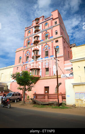 Palazzo Tanjore, Palazzo Thanjavur Maratha, Tanjore, Thanjavur, Tamil Nadu, India, Asia Foto Stock