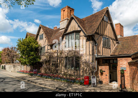 Hall's Croft, Stratford-upon-Avon, era di proprietà di William Shakespeare la figlia Susanna Hall e suo marito John Hall Foto Stock