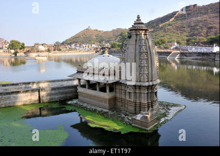 Nawal sagar e tempio di bundi in Rajasthan india asia Foto Stock