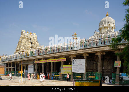 Tempio Ekambareshvara in Kanchipuram a Tamilnadu India Asia Foto Stock