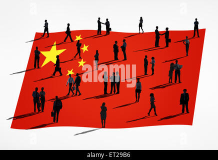 Global Business : Cina Foto Stock