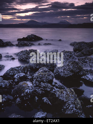 Beach Detail, Mellon Udrigle, Gairloch, Scozia Foto Stock