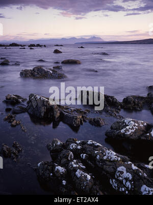 Beach Detail, Mellon Udrigle, Gairloch, Scozia Foto Stock