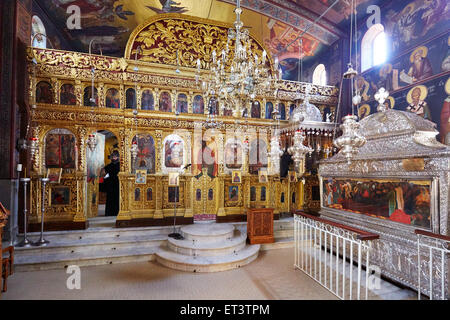 San Gerasimos Monastery, Cefalonia, Grecia Foto Stock