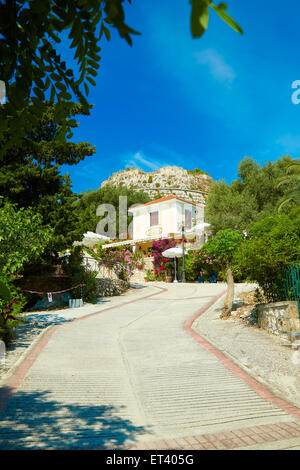 San Georges Castle - Kastro, Cefalonia, Grecia Foto Stock