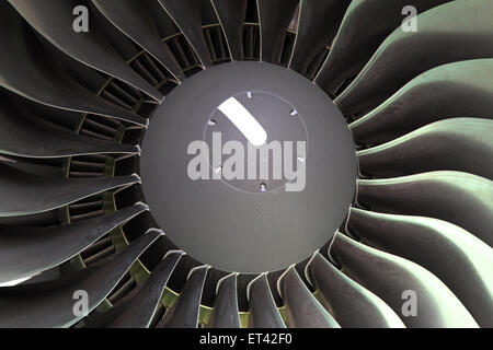 Schoenefeld, Germania, Jet motore Foto Stock