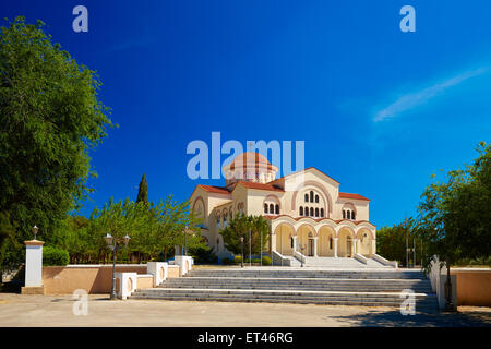 San Gerassimos Monastero, Cefalonia, Grecia Foto Stock