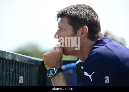 Martyn Moxon dello Yorkshire County Cricket Club. Immagine: Scott Bairstow/Alamy Foto Stock