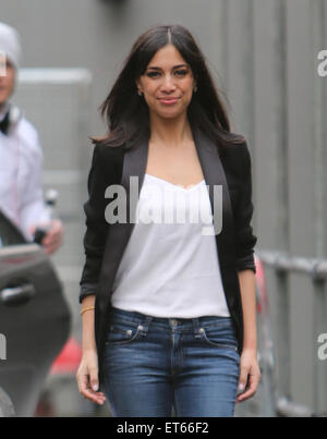 Fiona Wade, Michelle Hardwick e Matthew Wolfenden al di fuori della ITV Studios con: Fiona Wade dove: Londra, Regno Unito quando: 12 Dic 2014 Credit: rocciosa/WENN.com Foto Stock