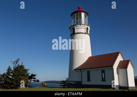 Cape Blanco faro Foto Stock