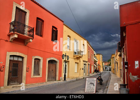 Archanes, una delle più belle cittadine della terraferma cretese. Heraklion, Creta, Grecia Foto Stock