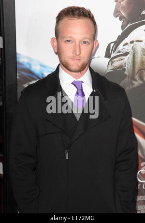 Premiere di 'American Sniper' atJazz presso il Lincoln Center - Frederick P. Rose Hall - tappeto rosso arrivi con: Eric Ladin dove: la città di New York, New York, Stati Uniti quando: 15 Dic 2014 Credit: PNP/WENN.com Foto Stock