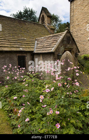 Regno Unito, Inghilterra, Derbyshire, Buxton, St Anne's Church, Buxton la più antica costruzione in ex fienile Foto Stock