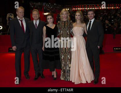 Il sessantacinquesimo Festival Internazionale del Cinema di Berlino - Cenerentola - Premiere con: Cate Blanchett, Lily James, Stellan Skarsgard, Richard Madden, Kenneth Branagh, Helena Bonham Carter Dove: Berlino, Germania Quando: 13 Feb 2015 Credit: IPA/WENN.com * * disponibile solo per la pubblicazione in UK, USA, Germania, Austria, Svizzera** Foto Stock