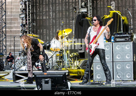 Verona Italia. 11 giugno 2015. La Australian American rock band di margherite morto si esibisce dal vivo a Arena di Verona apertura della mostra di Kiss Credito: Rodolfo Sassano/Alamy Live News Foto Stock