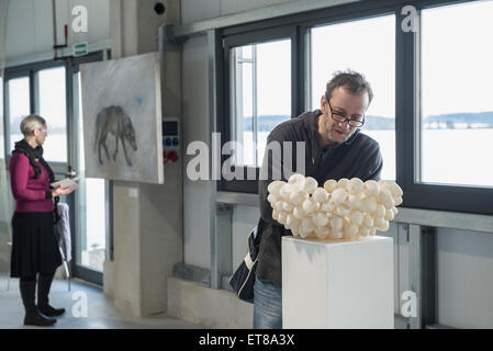 Matura in un museo di arte, Baviera, Germania Foto Stock