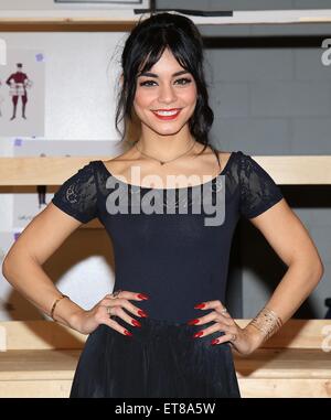 Media day per il musical di Broadway "Gigi" tenutasi presso il nuovo 42nd Street Studios - Photocall con: Vanessa Hudgens dove: New York New York, Stati Uniti quando: 22 Dic 2014 Credit: Giuseppe Marzullo/WENN.com Foto Stock