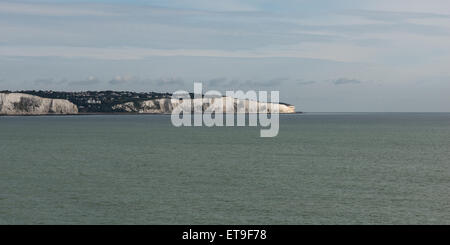 Dover, Gran Bretagna, viste le Bianche Scogliere di Dover Foto Stock