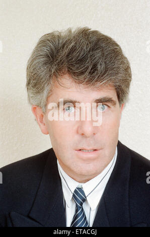 Max Clifford, pubblicista, 31 marzo 1989. Foto Stock