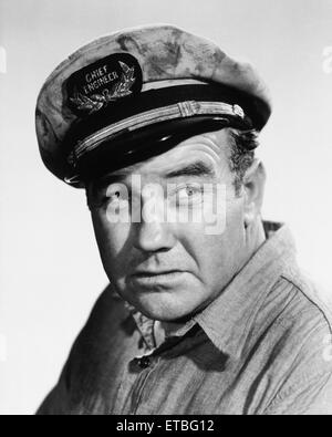 Broderick Crawford, Ritratto di pubblicità per il film "Cargo a Capetown', 1950 Foto Stock