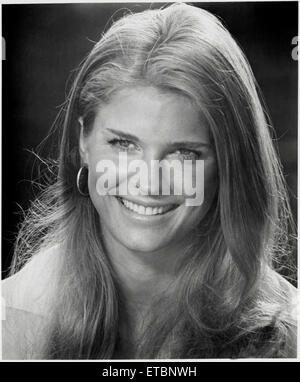 Candice Bergen, Ritratto di pubblicità per il film "arrivare dritto", 1970 Foto Stock