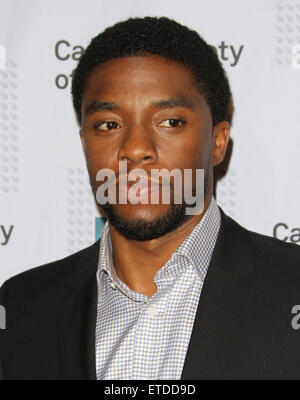 Casting Society of America del 30 Artios annuale Awards tenutosi presso il Beverly Hilton Hotel dotato di: Chadwick Boseman dove: Los Angeles, California, Stati Uniti quando: 22 Gen 2015 Credit: Adriana M. Barraza/WENN.com Foto Stock