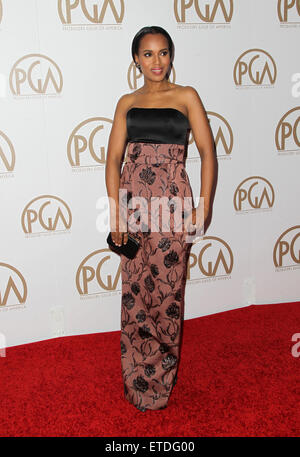 Il PGA'S 26TH ANNUALE DEI PRODUTTORI GUILD AWARDS con: Kerry Washington dove: Los Angeles, California, Stati Uniti quando: 24 Gen 2015 Credit: FayesVision/WENN.com Foto Stock