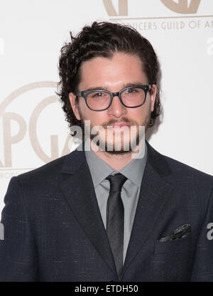 Celebrità frequentare i produttori Guild of America's 26 produttori annuale Guild Awards a Hyatt Regency Century Plaza. Dotato di: Kit Harington dove: Los Angeles, California, Stati Uniti quando: 24 Gen 2015 Credit: Brian A/WENN.com Foto Stock