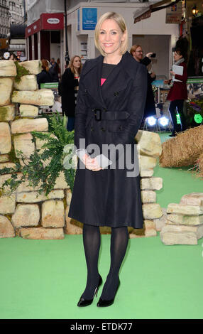 'Shaun le pecore film' Premiere europeo presso la Vue West End, Leicester Square, Londra dotata: Jenni Falconer dove: Londra, Regno Unito quando: 25 Gen 2015 Credit: WENN.com Foto Stock