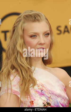 Ventunesima Annual Screen Actors Guild Awards arrivi con: Natalie Dormer dove: Los Angeles, California, Stati Uniti quando: 26 Gen 2015 Credit: Apega/WENN.com Foto Stock