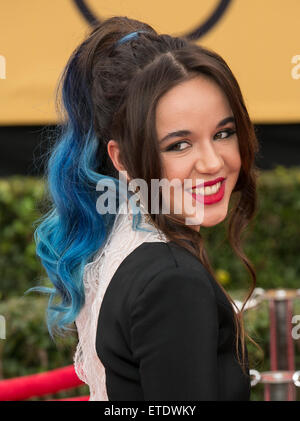 Ventunesima edizione SAG Awards nel Santuario Exposition Center - Arrivi con: Lorelei Linklater dove: Los Angeles, California, Stati Uniti quando: 25 Gen 2015 Credit: Brian A/WENN.com Foto Stock