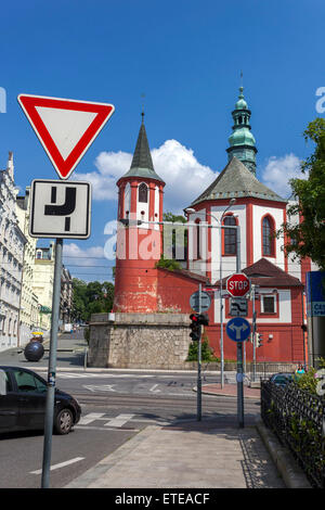 Liberec, Nord cittadina boema, Castello, Repubblica Ceca Foto Stock