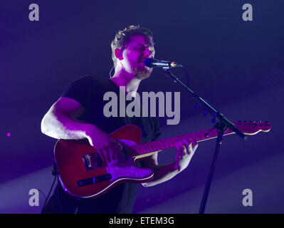 Band britannica Alt- J esegue alla Heineken Music Hall dotata di: Joe Newman, Alt J Dove: Amsterdam, Paesi Bassi Quando: 05 Feb 2015 Credit: WENN.com Foto Stock