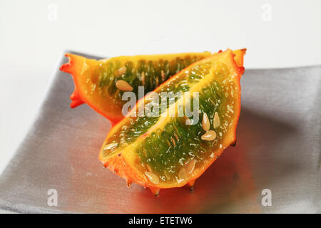 Kawani frutta - cornuto melone Foto Stock