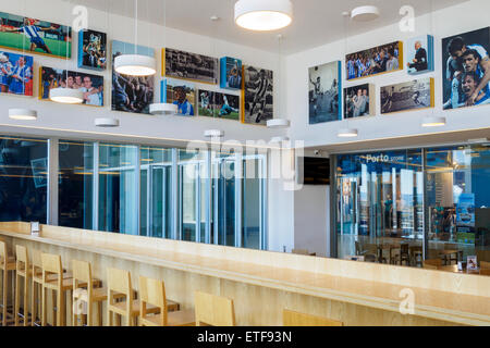 FC Porto Museum Café - Porto, Portogallo Foto Stock