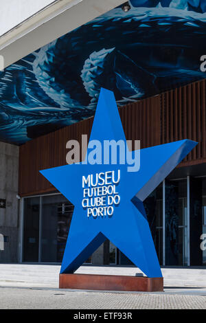 Ingresso alla FC Porto Musuem - Porto, Portogallo Foto Stock