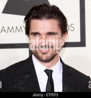 57Th Annual Grammy Awards tenutosi presso lo Staples Center di Los Angeles. Dotato di: Juanes dove: Los Angeles, California, Stati Uniti quando: 08 Feb 2015 Credit: Adriana M. Barraza/WENN.com Foto Stock