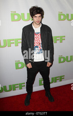 Los Angeles lo screening della ventola del DUFF dotate: Carter Jenkins dove: Hollywood, California, Stati Uniti quando: 13 Feb 2015 Credit: FayesVision/WENN.com Foto Stock