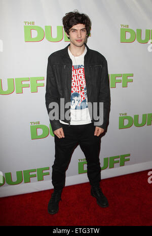 Los Angeles lo screening della ventola del DUFF dotate: Carter Jenkins dove: Hollywood, California, Stati Uniti quando: 13 Feb 2015 Credit: FayesVision/WENN.com Foto Stock