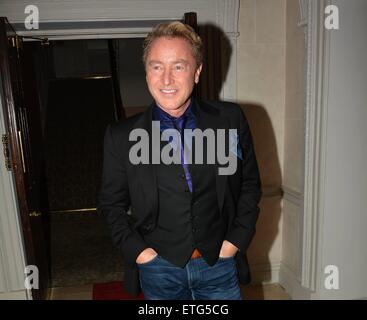 Ex Irlanda Internazionale di Rugby capitano Keith Wood onorato a annuale di fondi in Irlanda Rugby pranzo presso il Shelbourne Hotel dotato di: Michael Flatley dove: Dublino, Irlanda quando: 13 Feb 2015 Credit: WENN.com Foto Stock