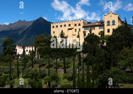 I Giardini di Castel Trauttmansdorff Merano, Alto Adige, Italia Foto Stock
