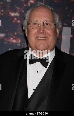 Saturday Night Live (BN) quarantesimo anniversario speciale al Rockefeller Plaza - tappeto rosso arrivi con: Chevy Chase dove: la città di New York, New York, Stati Uniti quando: 15 Feb 2015 Credit: Joel Ginsburg/WENN.com Foto Stock