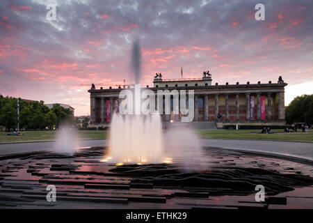 Altes Museum e Lustgarten, Berlino, Germania Foto Stock