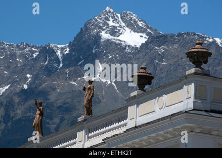 Ex stazione climatica,Kurhaus di Merano Dettaglio, Merano, Alto Adige Provincia, Trentino-Alto Adige, Italia Foto Stock