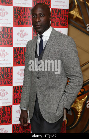 Photocall per vanità Progetto per il Princes Trust presso il Cafe Royal offre: Ozwald Boateng dove: Londra, Regno Unito quando: 26 Feb 2015 Credit: Phil Lewis/WENN.com Foto Stock