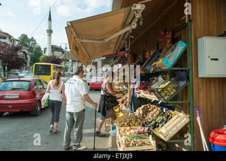 Bascarsija trimestre a Sarajevo Foto Stock