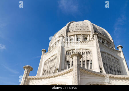 Bahá'í casa di culto, Wilmette, Illinois Foto Stock