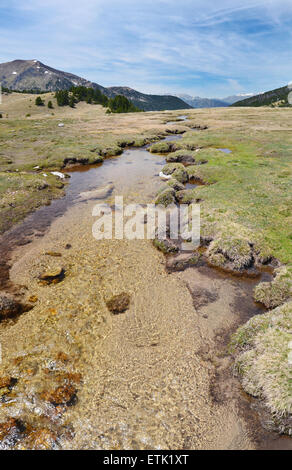 La primavera in Madriu-Perafita-Claror Valley Foto Stock