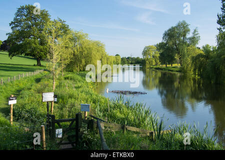 Barlaston, Stoke on Trent, STAFFS, Inghilterra Foto Stock
