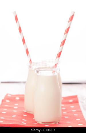 Latte in bottiglia Foto Stock